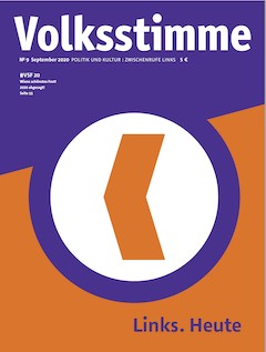 Cover der September Ausgabe der Volksstimme