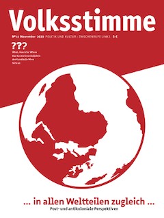 Cover der November-Ausgabe der Volksstimme