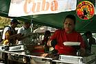 Reis-&-Bohnen, traditionelle cubanische Beispeise am Fest